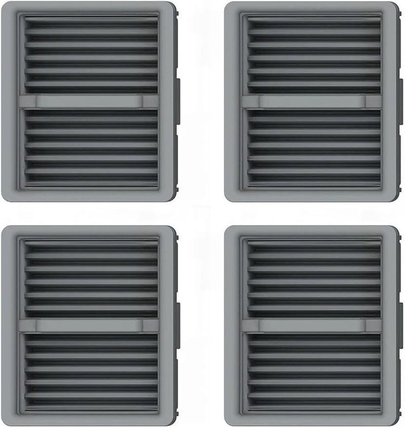 Yoniev Light Floor Scrubber Replacement Filter Paper Dust Capture Cleaning Parts 4 Pack - Image 1